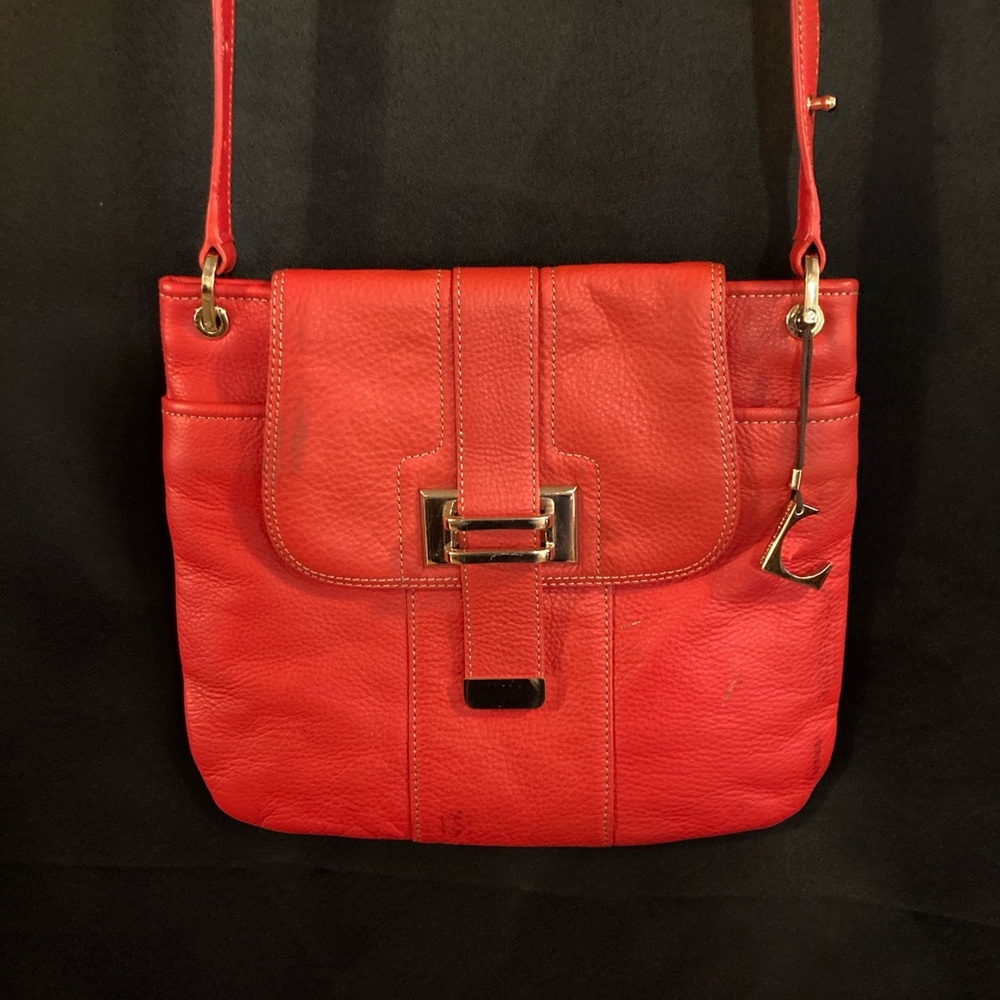 Elegant Red Crossbody Bag